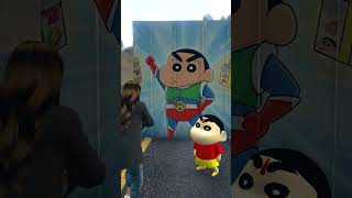 Shinchan😲Container Stoled By Serbian🤣#bommalu #shinchanShinchanDancing Lady#gta5telugu #karunaplayz