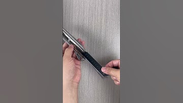 How to replace the utility knife blade? 30 seconds quick tutorial!
