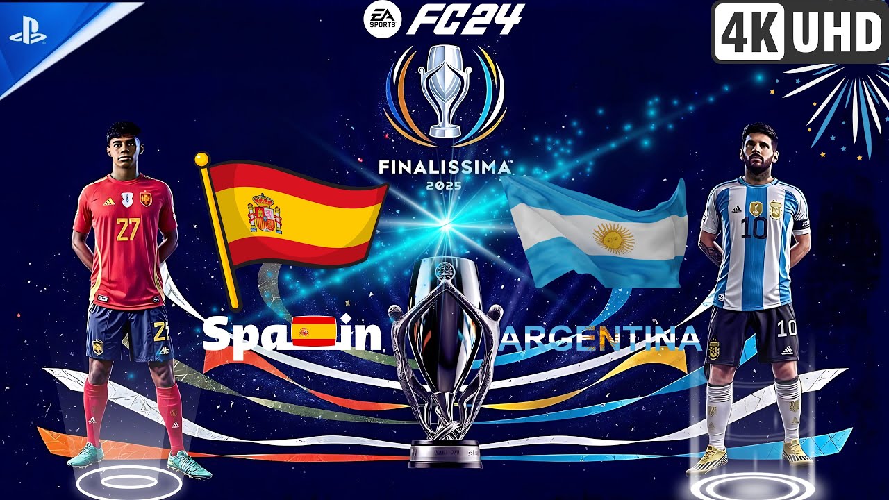 EA SPORTS FC 24 Argentina Vs Spain Finalissima 2025 Ft. Messi