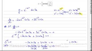 WMA13/01, (Edexcel), IAL, P3, June 2025, Q7 Differentiation, The Product Rule, Iteration