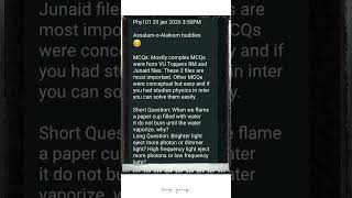 ##phy101 final term paper 🗞️