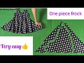 baby cotton frock | baby girl one piece frock cutting and stitching #frock #viralvideo #babyclothes