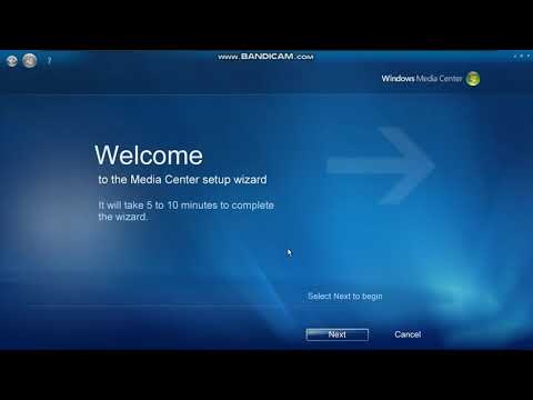 New Media Center 2005 (Vista Skin) on Windows XP Professional x64 Edition