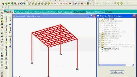 Two way slab analysis