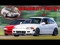 I Took My 10 Second Honda Civic Drag Car to the Road Course (Will it Survive???)