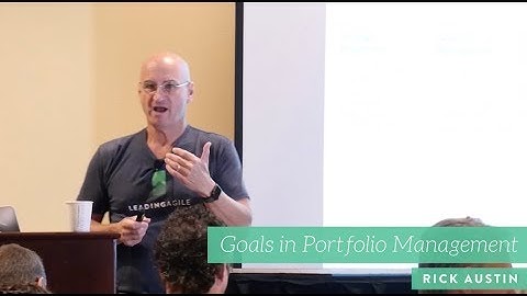 Goals in Agile Portfolio Management