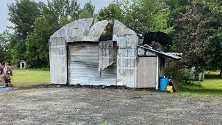 Fire crews find human remains while responding to structure fire in Milo