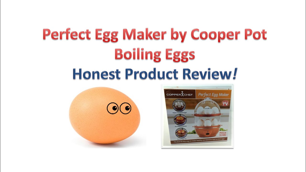 Copper Chef Perfect Egg Precise & Effortless Automatic Egg Maker Cooker 14  Eggs