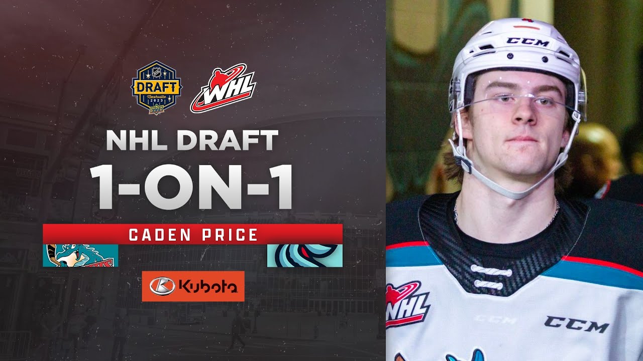 2023 NHL Draft 1-on-1 - Caden Price - YouTube