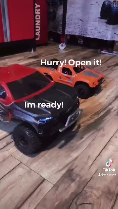 Slash and Tiger meet Connor! #rccars #eurorc #shorts #friends