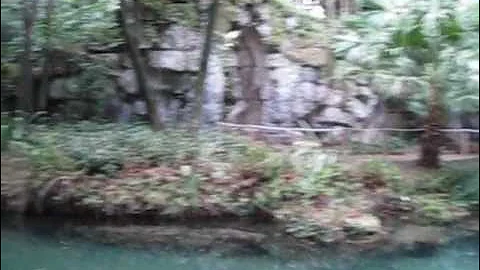Giardino inglese reggia di caserta. Criptoportico e bagno di Venere