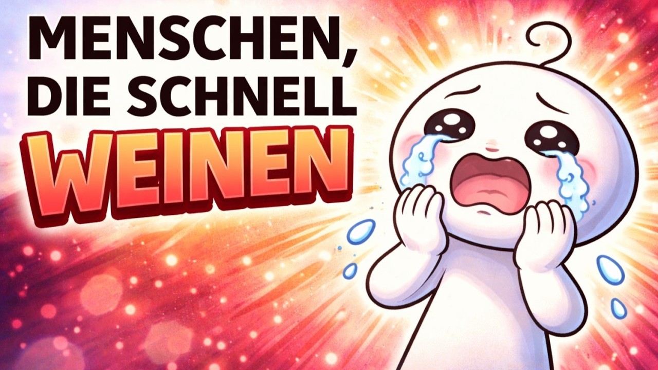 Die Psychologie hinter Menschen die schnell weinen Es ist keine Schwäche