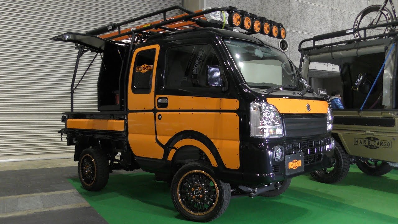 4K]Japanese Mini Truck (Kei truck)Japan 