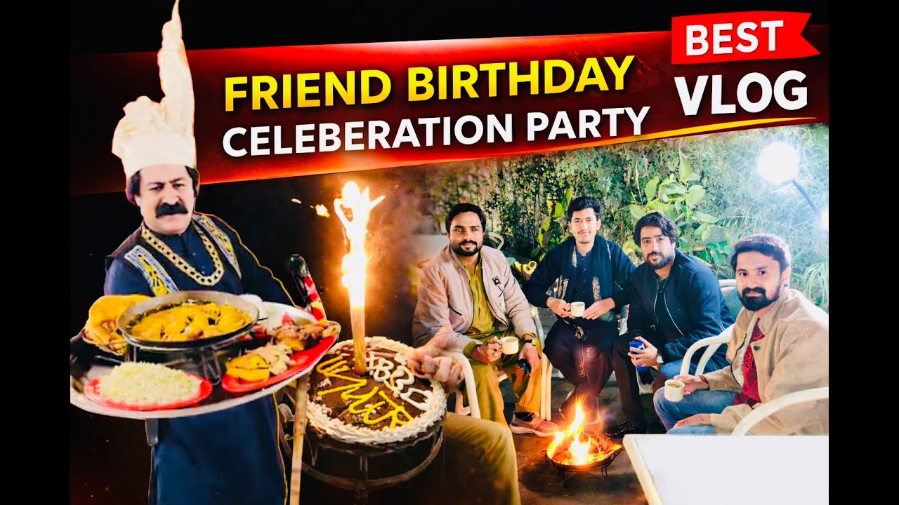 Friend Birthday Celebration Party 🎂 || I Like This Food