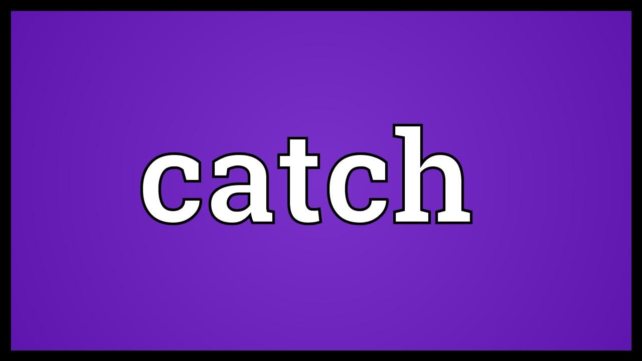 Catch meaning. Catch on. Catch up.