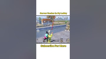 Server Hacker In My Lobby #bgmi #pubgmobile #shorts #shortsfeed #viral