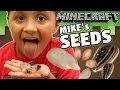 Mikes Minecraft Seed MISTAKE, Seed Jackpot? + Dad & Son Diamond Dig Race