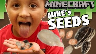 Майкс Minecraft семян ОШИБКУ, Seed джек-пот? + Папа и сын Алмаз Dig гонки