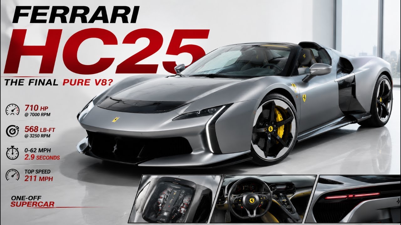 New Ferrari HC25 Is A Stunning 710 Horsepower One Off YouTube new-ferrari-hc25-is-a-stunning-710-horsepower-one-off-youtube