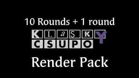 Klasky Csupo Render Pack Collection (10 Rounds + 1 round)