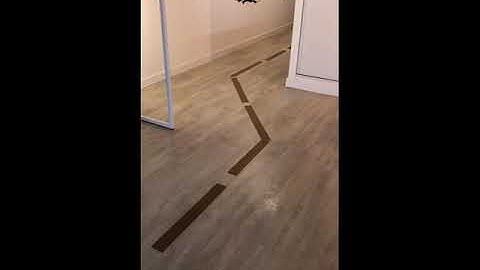 Demonstration of drone line following project