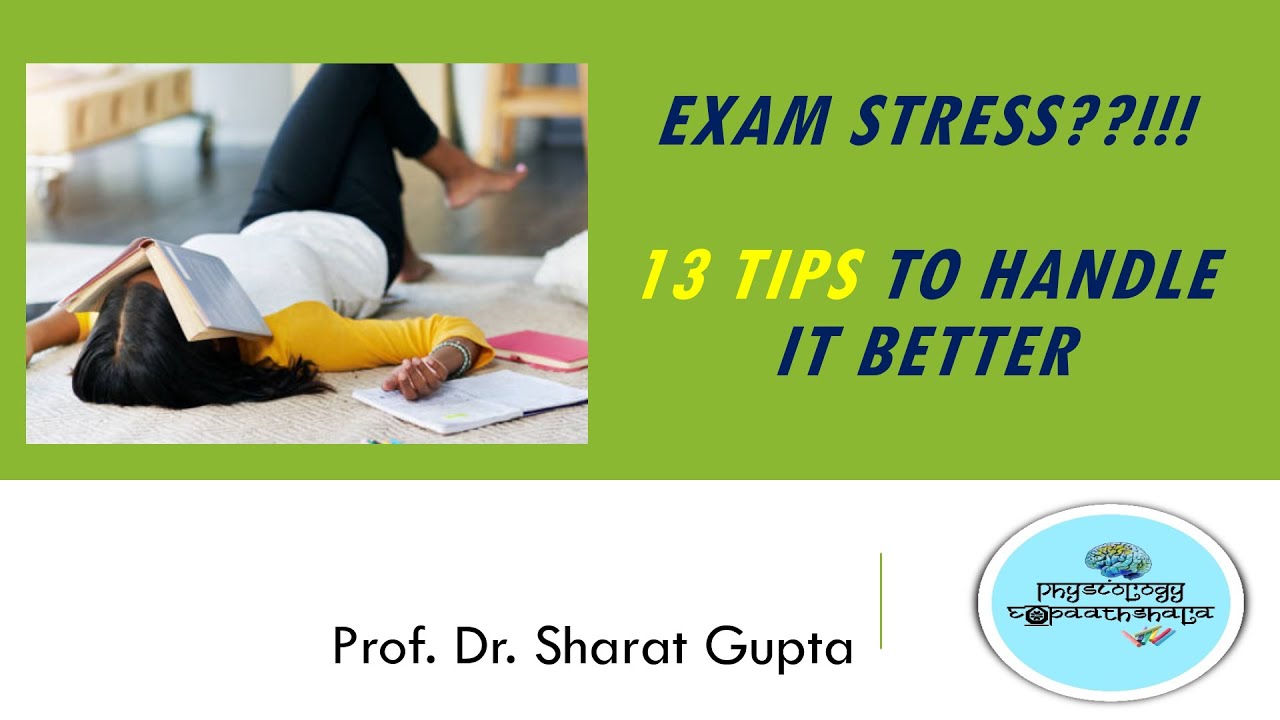 13 Tips to handle exam stress - YouTube