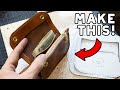 Make A Leather (Mini) TRUCKER WALLET | FREE PDF DOWNLOAD!