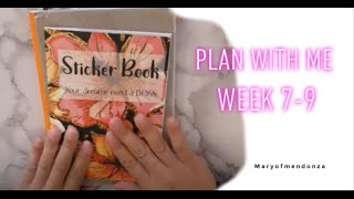 Memory planning | Week 7-9 | April 2021