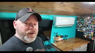 Nomadic Fanatic Has No Working Toilet But Has A Food Prep Station