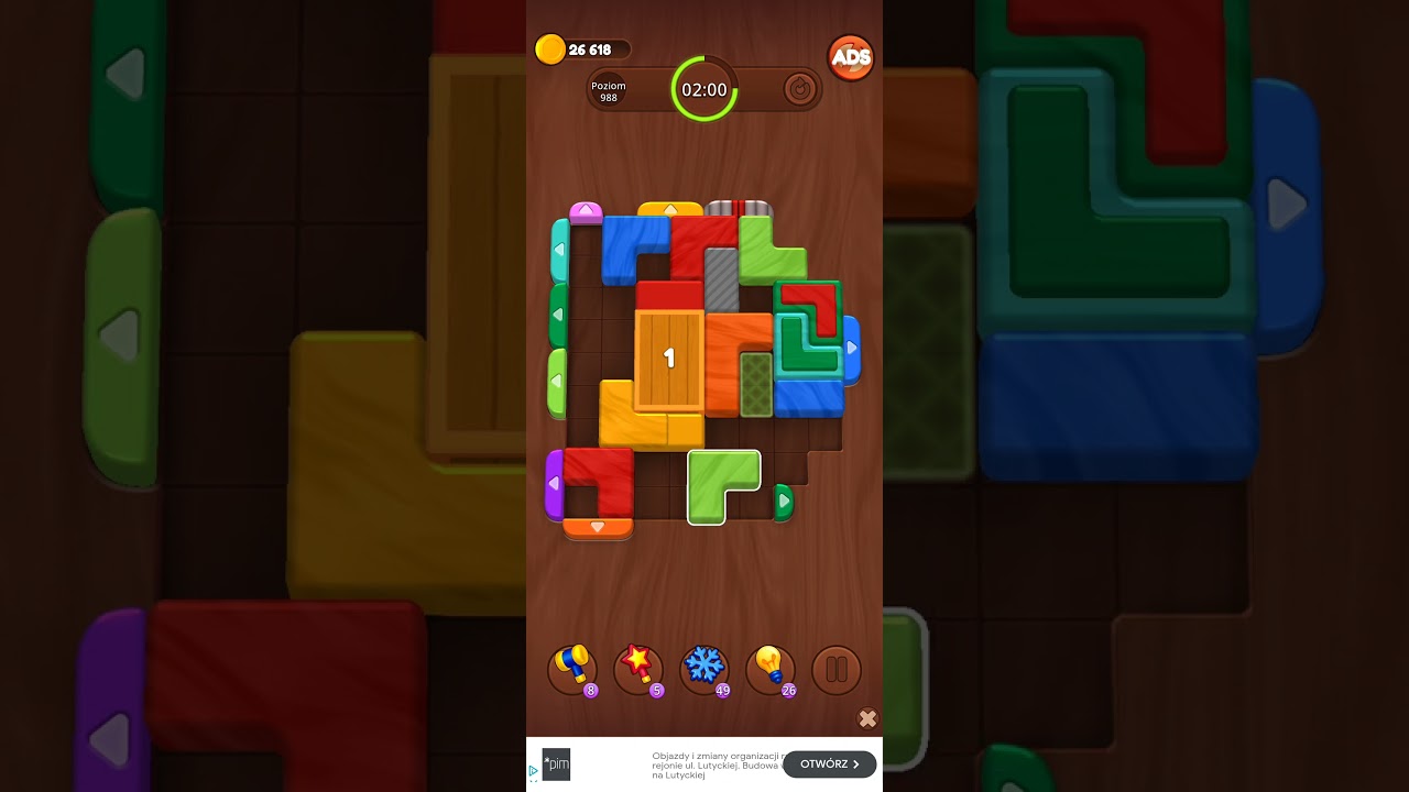 Color Wood Jam - Level 988