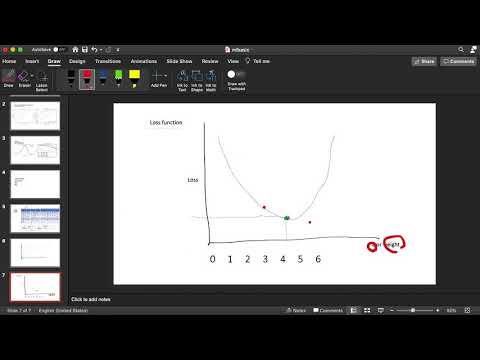 R 프로그램 시즌 2 - 기울기 하강법, Gradient Descent, 손실함수, Loss function, MSE, MAE 1