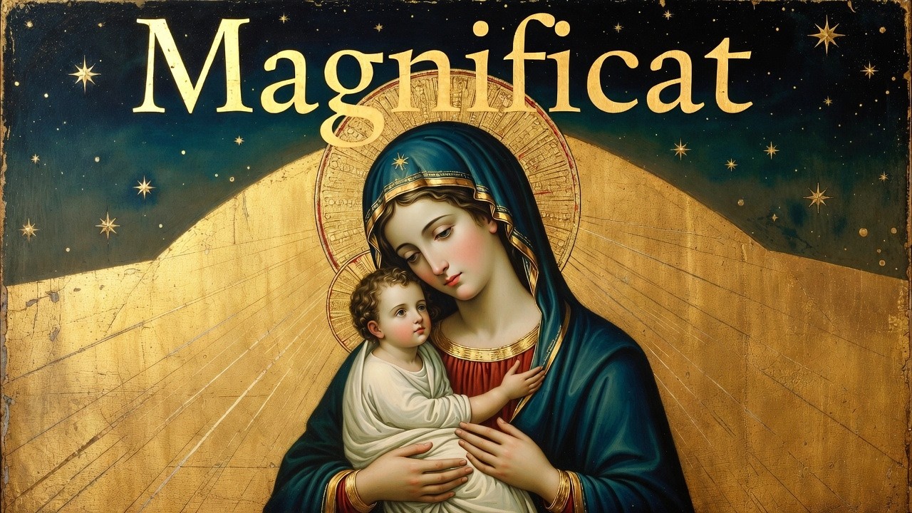 Magnifica Maria LA MAGNÍFICA 🙏 La Oración Más Poderosa de la Virgen María (Magnificat ...