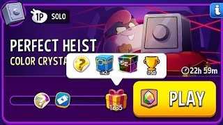 color crystals perfect heist solo challenge | match masters | color crystals
