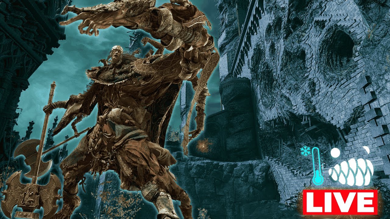 LIVE WEATHER IT'S SNOW IN TEXAS! | Playing Elden Ring + Variety Games