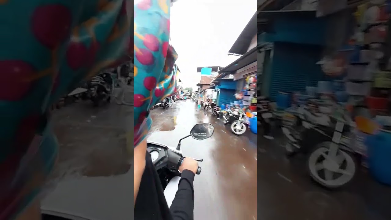 dapoli market in evening..