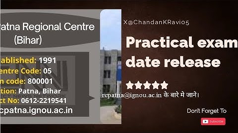Regional Centre Patna website full features online assignment submission, notification, Study centre
