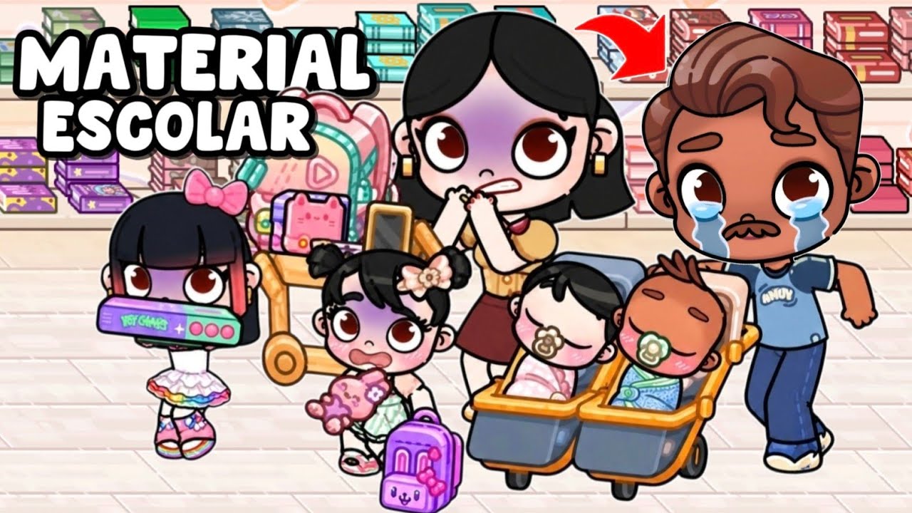 ROTINA O REENCONTRO E COMPRAS DE MATERIAL ESCOLAR | AVATAR WORLD ROTINAS E HISTÓRIAS  #avatarworld 