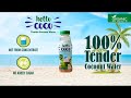 Hello coco  naturally refreshing coconut water