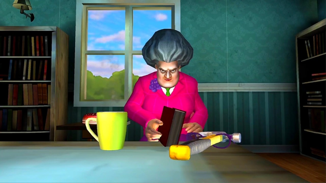 Scary Teacher 3D: The Sound of Silence! Stealth Cat Rescue Challenge