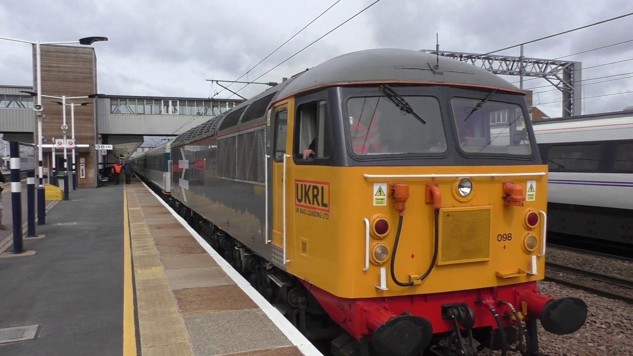 (HD) 56098 + 41001 + 50008 + 56006 Work 5Z56 at Peterborough 7/4/16