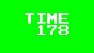 Super Mario Bros. 400 Seconds Timer Green Screen (Subscribe for More)