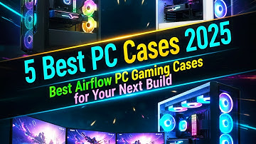 5 Best PC Cases 2025 | Best Airflow PC Gaming Cases
