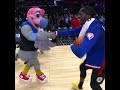 Reggie Jackson and the Clippers mascot are too much 🤣🕺  | #shorts