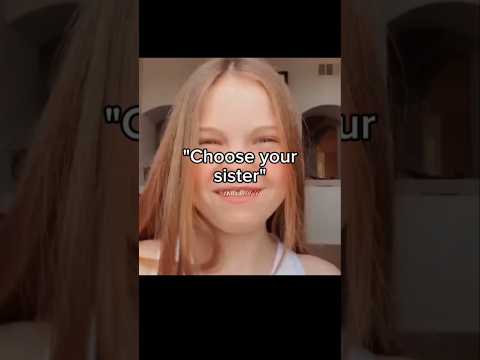 Cover Choose your sister #shorts #salishmatter #sister