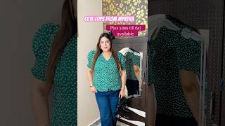Cute tops from Myntra||Plus sizes till 6xl available #reetuhanda #myntratopshaul #plussizehaul