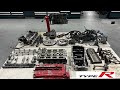 Jdm b18c typer engine full teardown  oil consumption  1992 honda civic vx build project ep 4