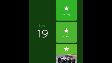 94% Answers Level 19 - Itchy & DIY Tools -  English