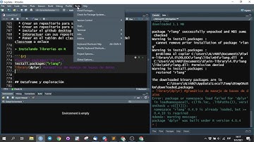 Tema 1, Introducción a R: Operaciones iniciales con dataframes