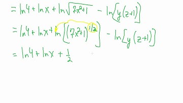 Simplify a Log Expression - Example 2