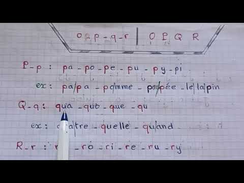 الدرس السابع تعلم اللغة الفرنسية من الصفر قراءة الحروف الصامتة مع الحروف المتحركة الدرس السابع تعلم اللغة الفرنسية من الصفر قراءة الحروف الصامتة مع الحروف المتحركة